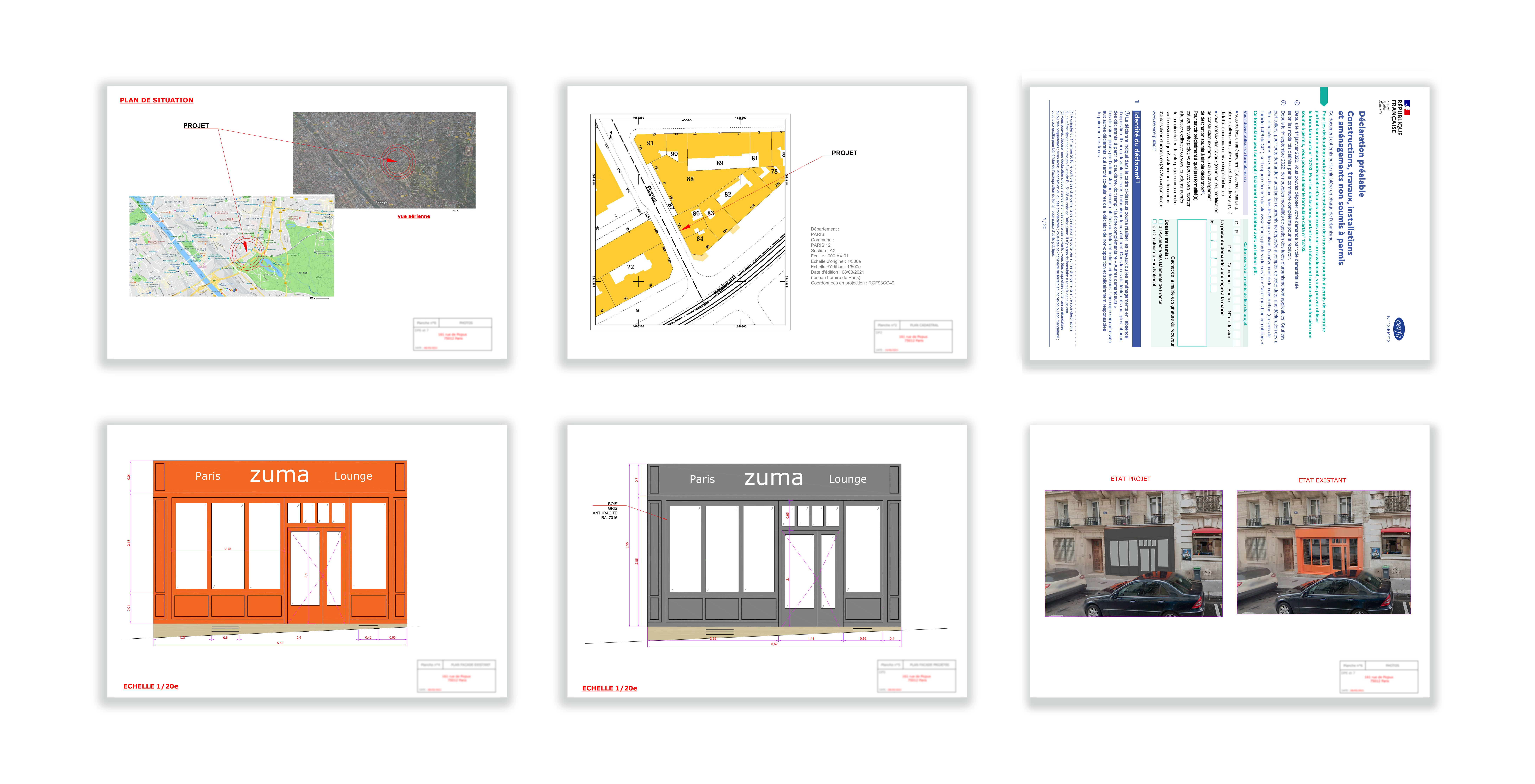 Exemple dossier façade